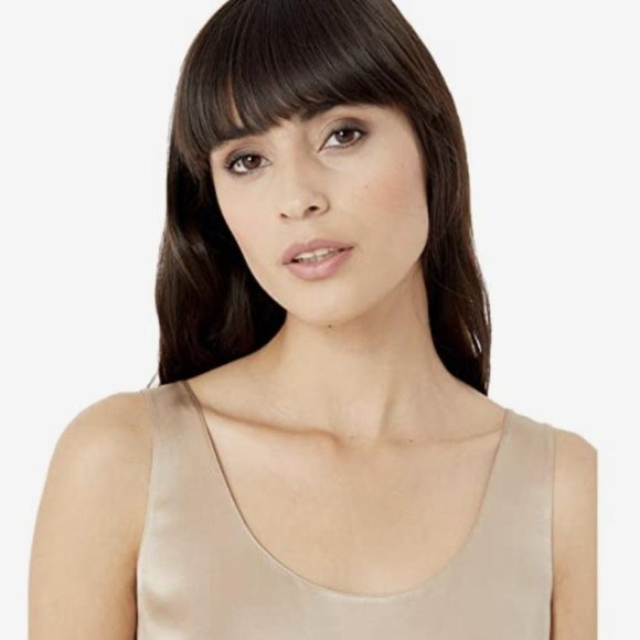 Vince Satin Tank in Sandollar new with tags - Picture 4 of 5